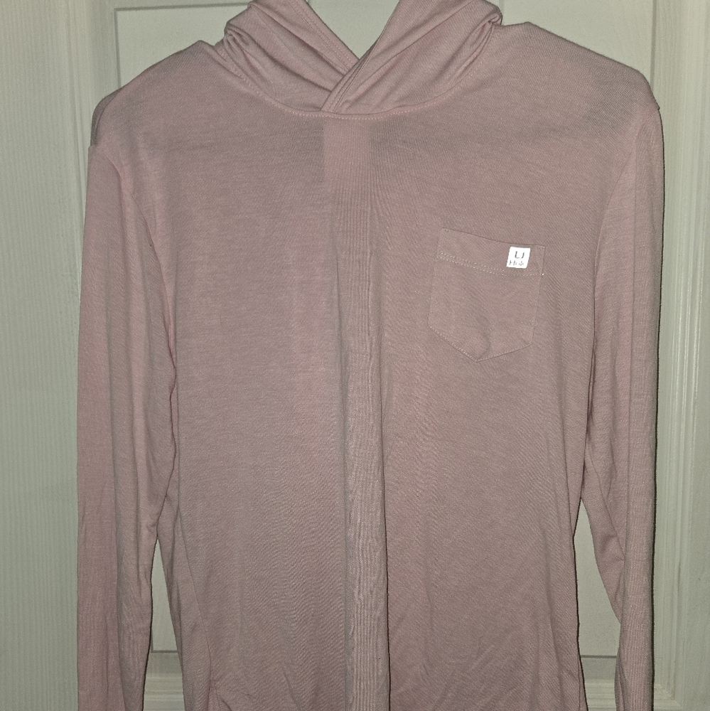 Womens Huk pink shirt